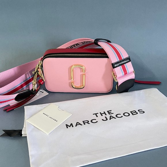 Marc Jacobs Shoulder Bag Snapshot Pink - Picture 1 of 7